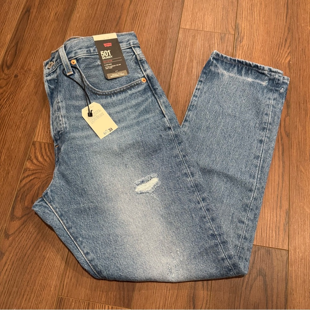 Levi's 501 Skinny Denim Jeans
